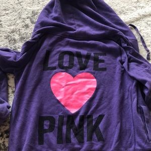 Pink sweatshirt
